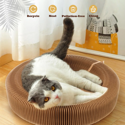 Corrugated Folding Cat Scratching Board