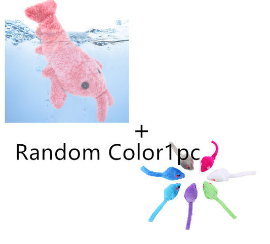 USB Electric Jumping Shrimp Pet Toys