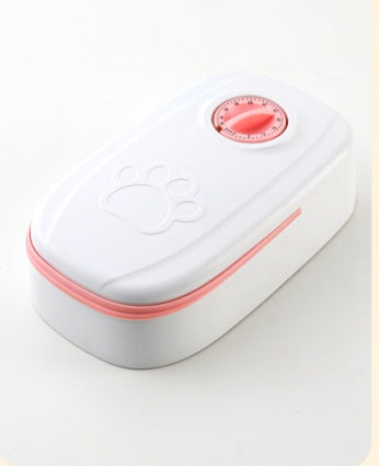 Automatic Cat feeder 2Pcs Electronic Timed Dry and Wet Pet Dog Food Dispenser